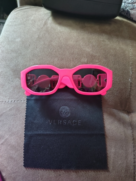 Versace Accessories - Versace Fuchsia Pink Sunglasses New